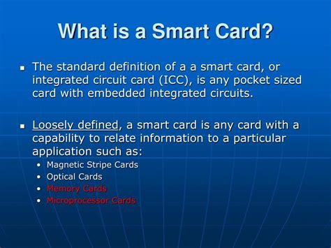 smart card definition pdf|smart card vs credit.